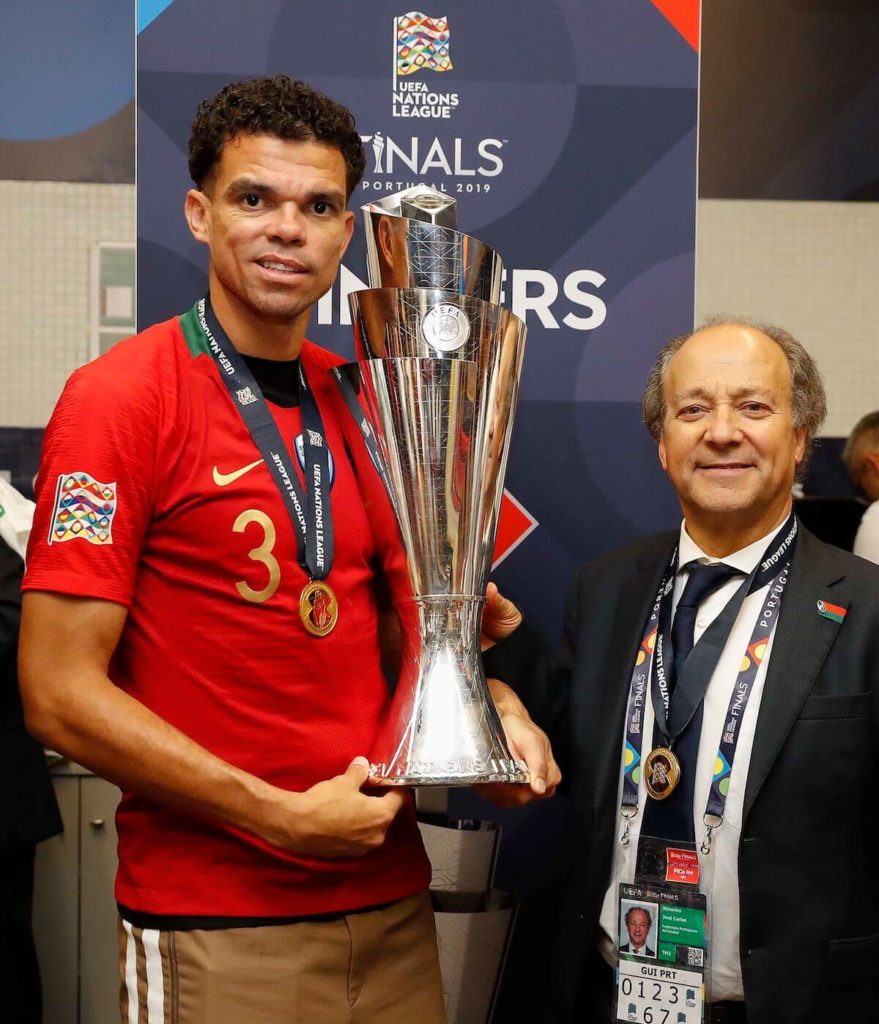 José Noronha and Pepe - UEFA Nations Cup 2019